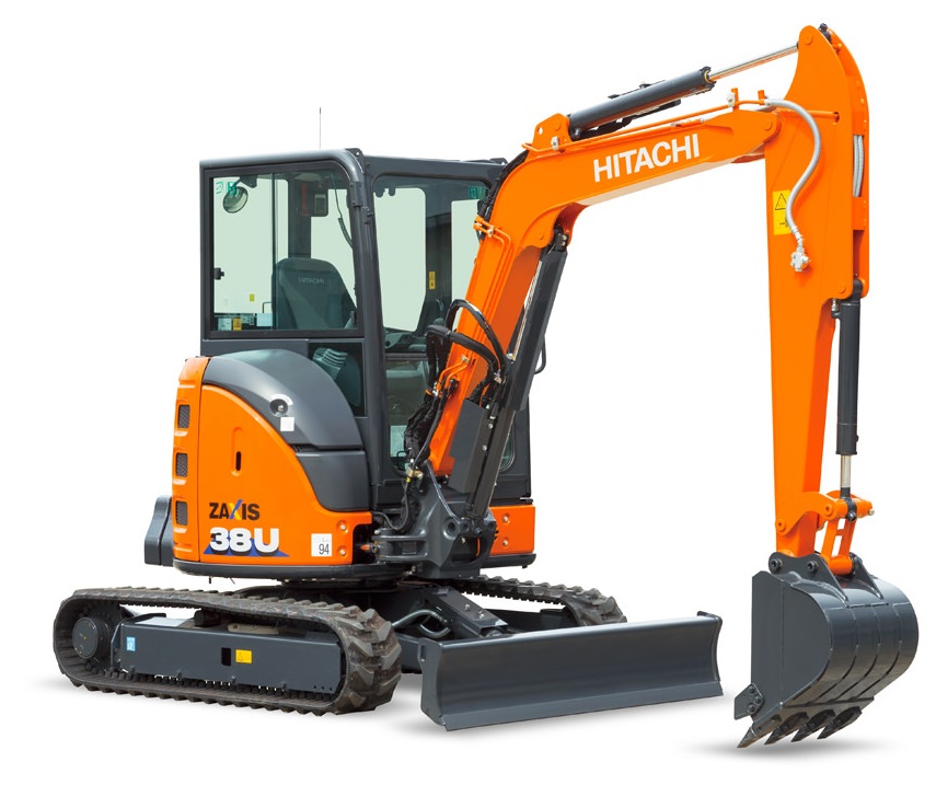 Minibagger Hitachi ZX38U